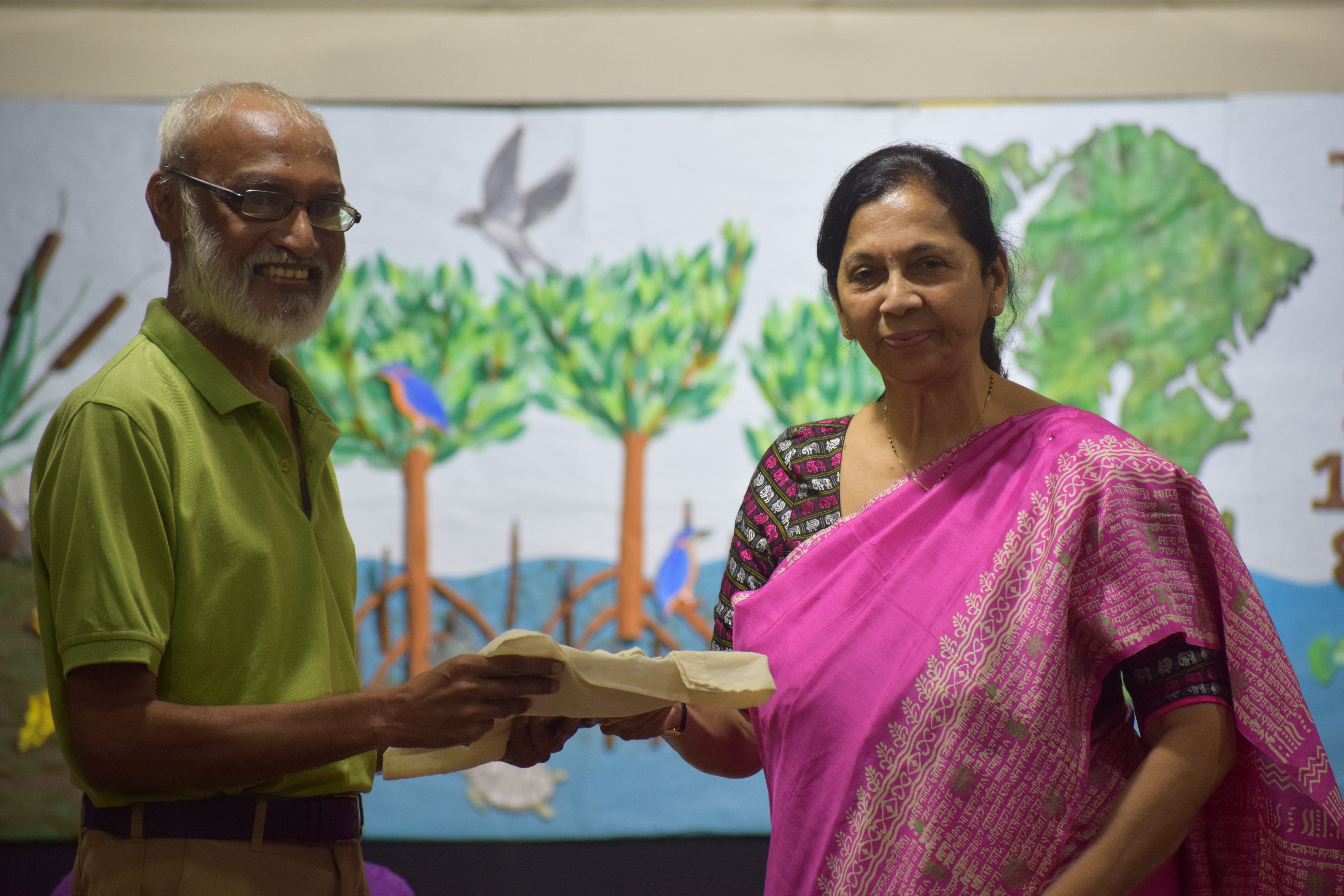 MARINE BIOLOGIST MR. PRADIP PATADE FELICITATED.JPG