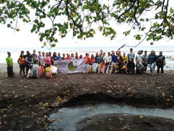 Provincial Environment and Natural Resources Office Camiguin conducted a coastal clean-up and tree growing activities in line with the World Wetlands Day Celebration