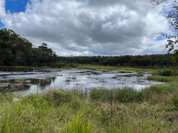 Yeramba Lagoon at Georges River National Park, New South Wales