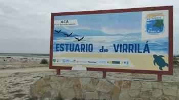 El Estuario de Virrilá, un hermoso espacio natural ubicado en la provincia piurana de Sechura, al norte del Perú, es uno de los humedales más importantes de la costa del Perú. En su territorio se conserva una muestra de la ecorregión del desierto de Sechura.