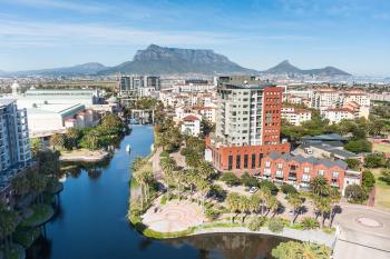 Liveable urban waterways in Century City, South Africa