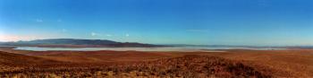 La Laguna de la Janda inundada vista desde el cerro de la Haba