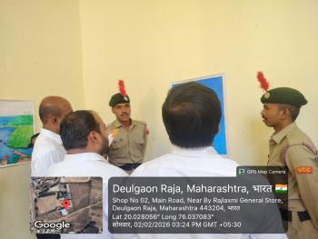 Poster Competition: Cadet Vinay Bonde, 2nd Prize, From Shri Vyankatesh College, Deulgaon Raja