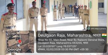 Poster Presentation: NCC Cadets of Shri Vyankatesh Collge, Deulgaon Raja, Maharashtra, India, Presented Poster in the Occasion of World Wetland Day on 2nd Feb  2026